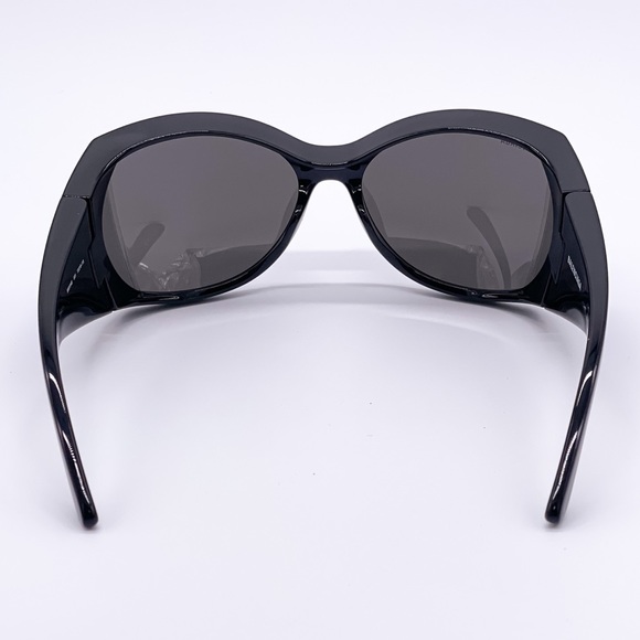 NEW BALENCIAGA BB0154S 001 UNISEX SUNGLASSES BALENCIAGA GOOGLES EYEWEAR - Picture 6 of 13